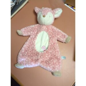 Douglas Baby Pink Spotted Fawn Deer Sshlumpie Lovey Security Blanket 17"